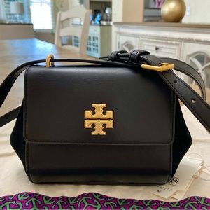 TORY BURCH Juliette Mixed Material Crossbody Bag